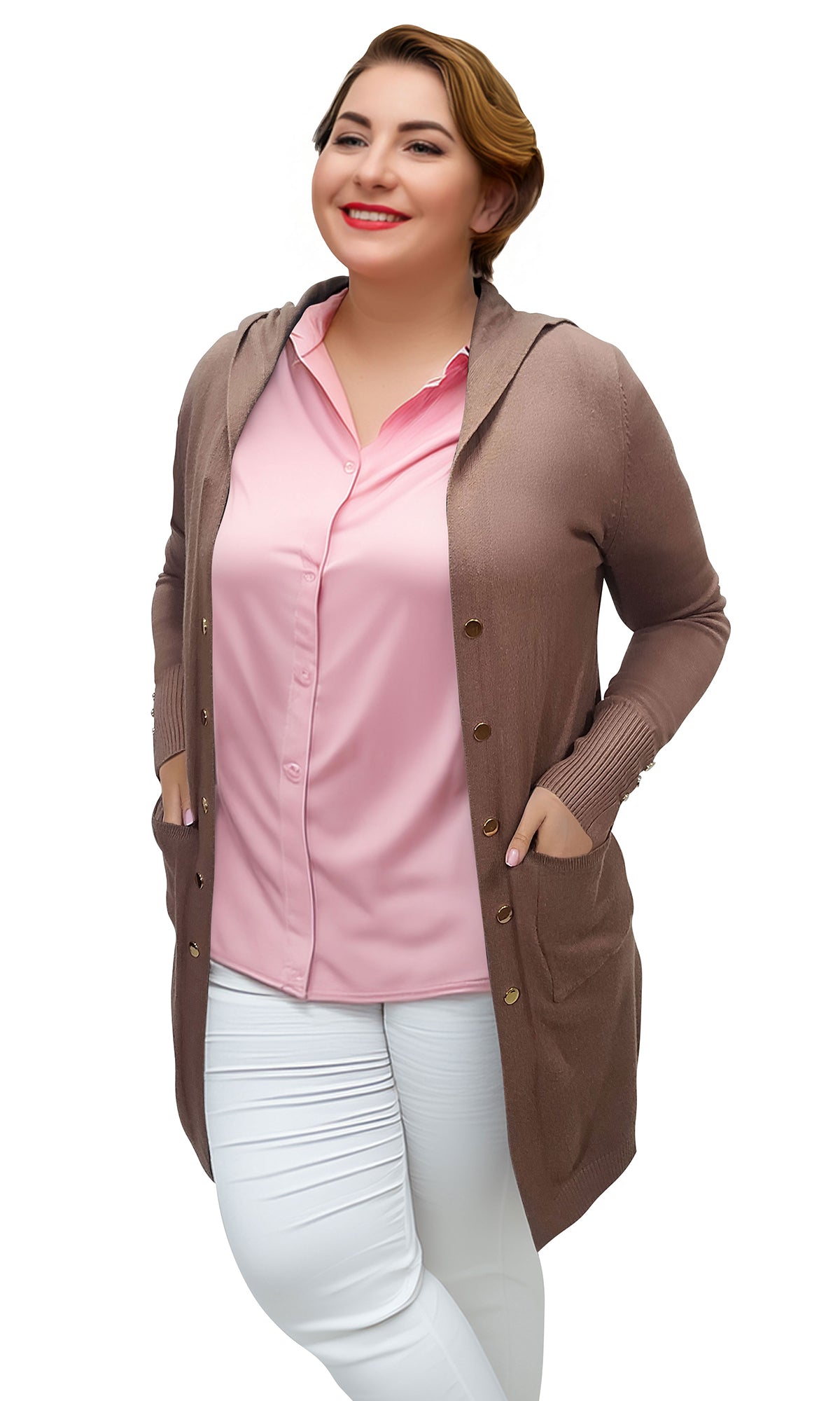 Ensamble con gorro y bolsas. MOD. XBLE-012.