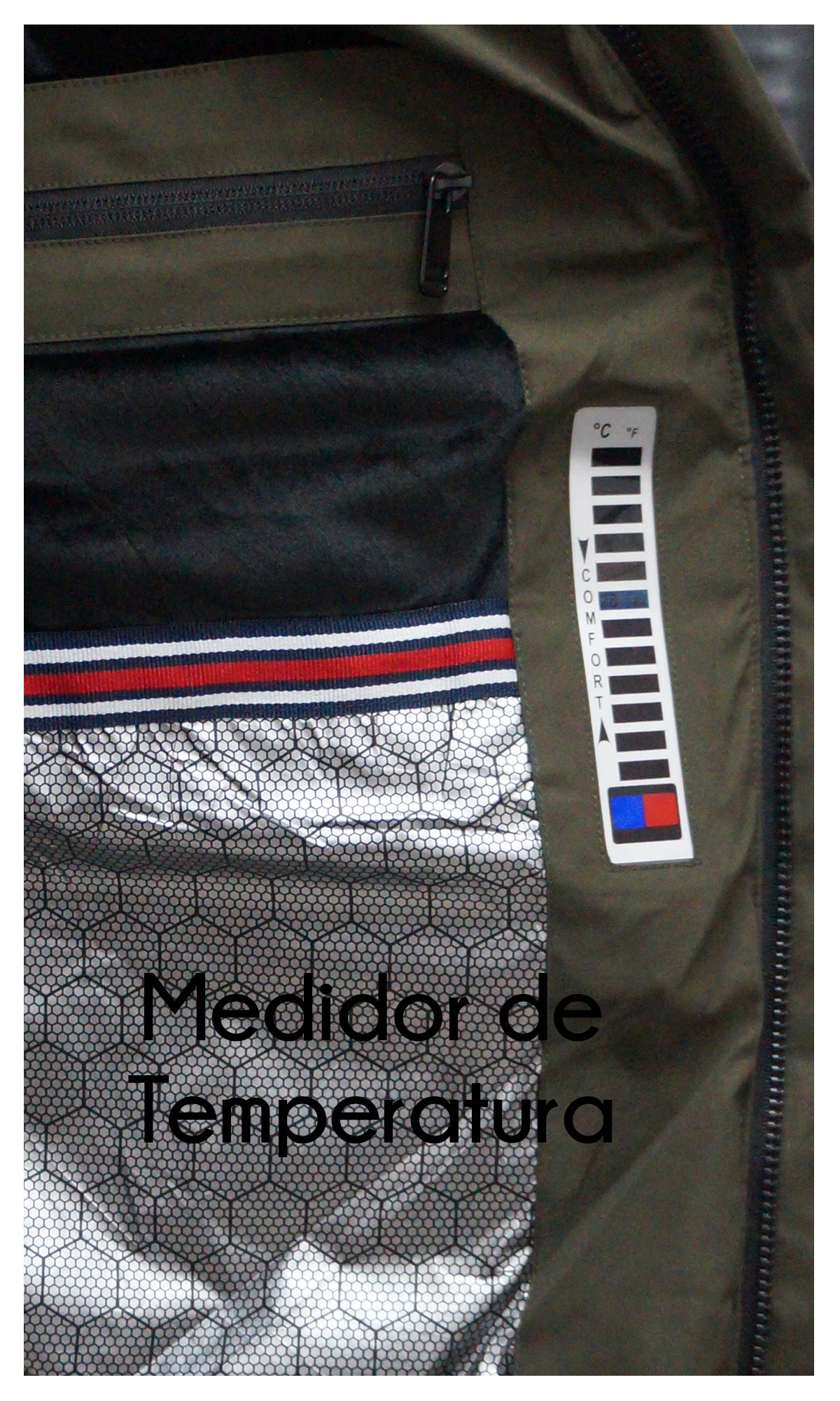 Chamarra térmica. MOD. XCCP-004