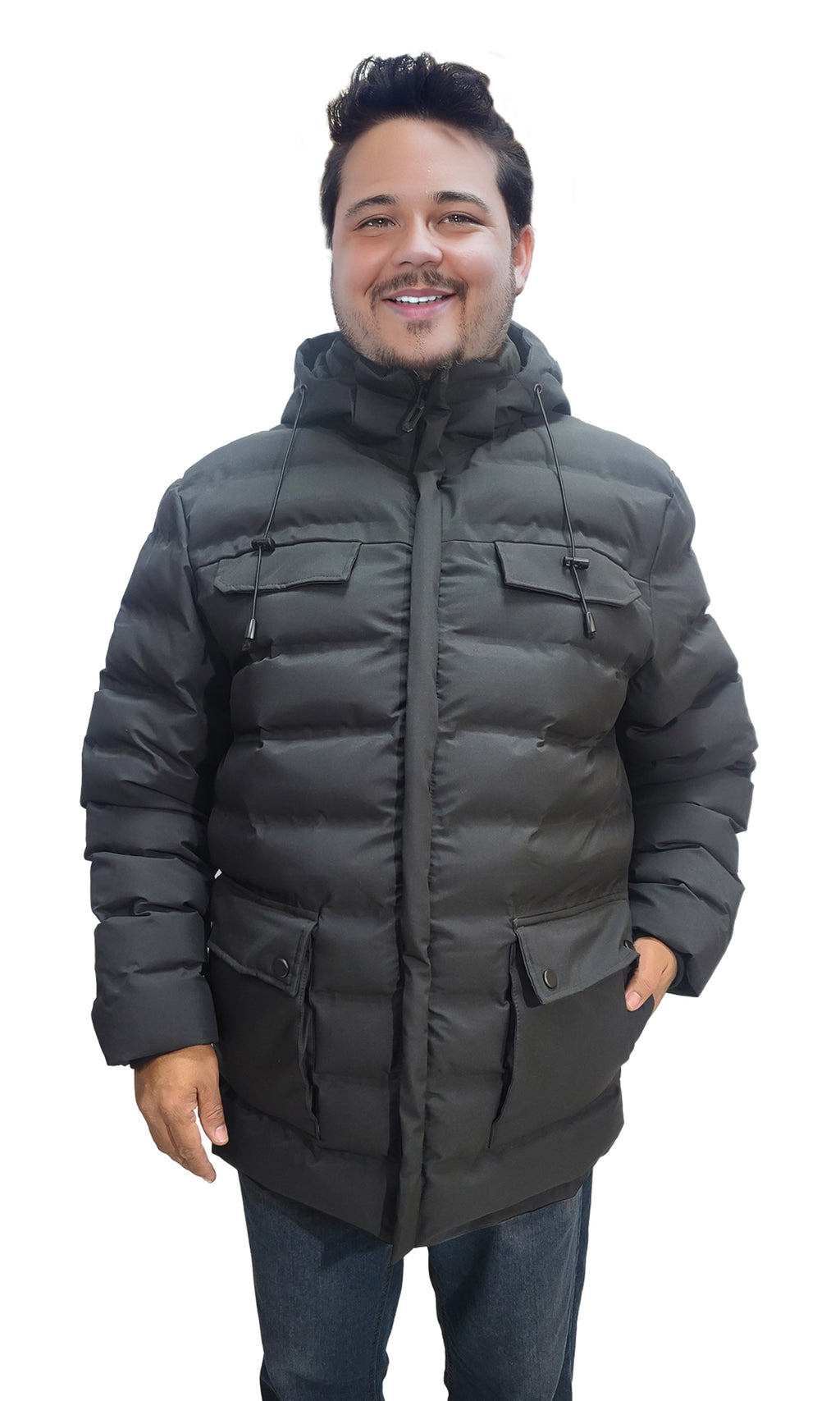 Chamarra con doble bolsa. MOD. XCCP-007
