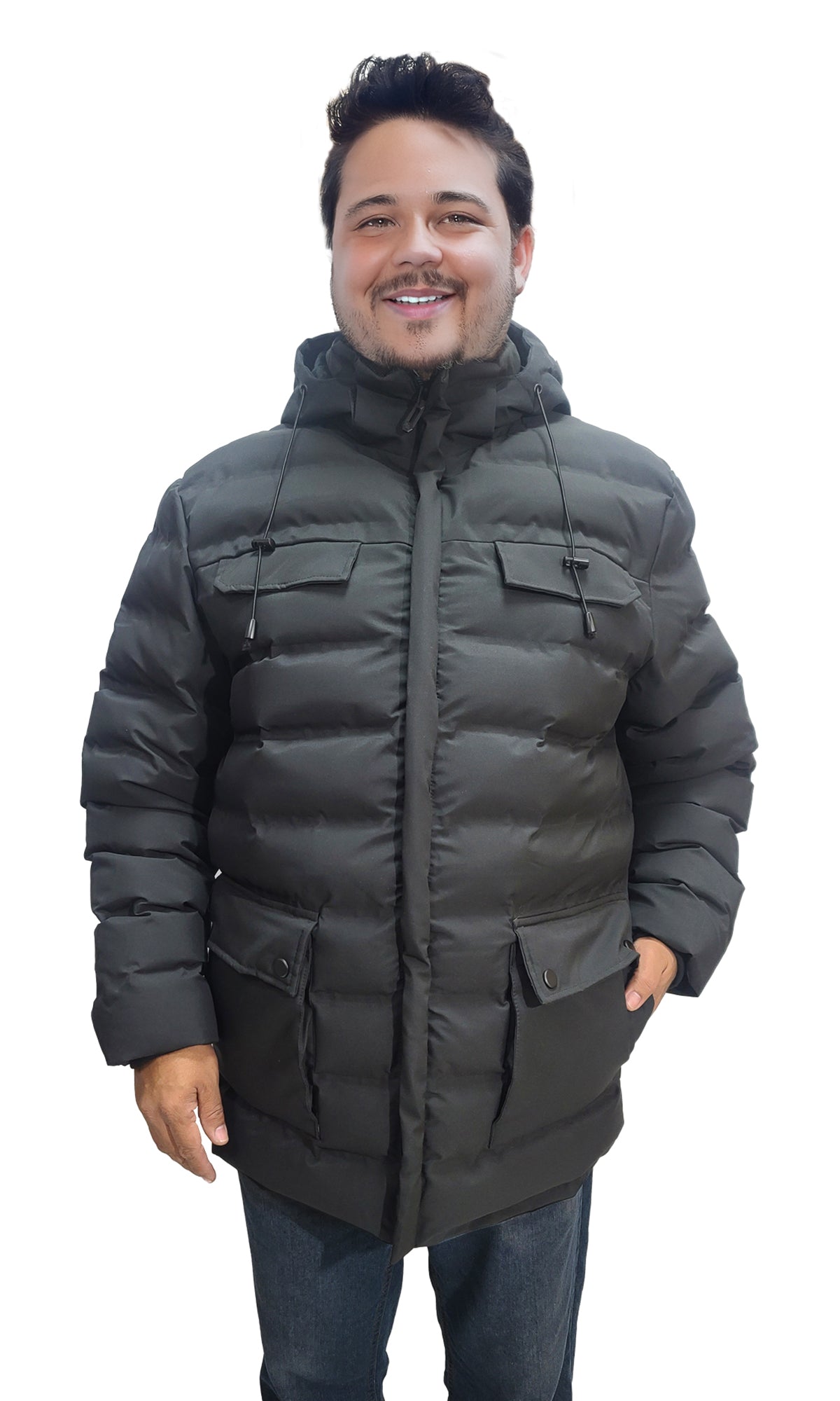 Chamarra con doble bolsa. MOD. XCCP-007
