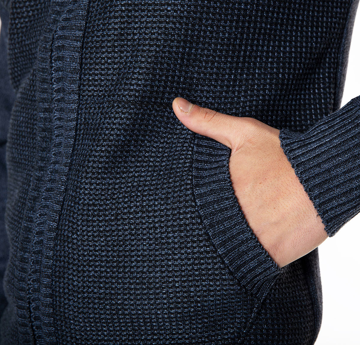 Suéter abierto con forro afelpado. MOD. BMF-016