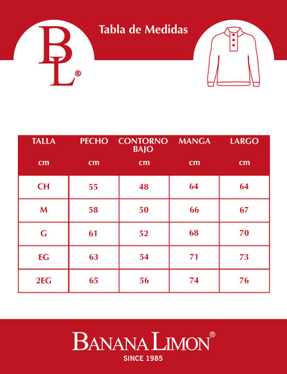 Suéter Cerrado Cuello Mock. MOD. BMM-002