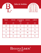 Chamarra de Pluma. MOD. MDJ-003